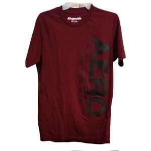 Aeropostale Burgundy Graphic Tee P2p-19 Length-27